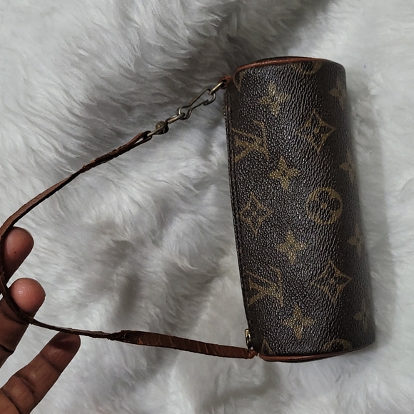 Auth Louis Vuitton Papillon Pouch vtg - Picture 1 of 16